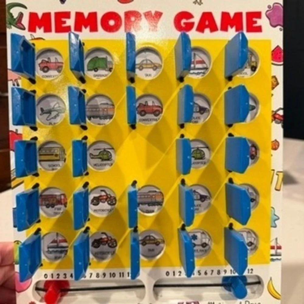 Disney Memory Game + Sesame Street Bingo Bundle Kids Educational Games‎ Lot 3